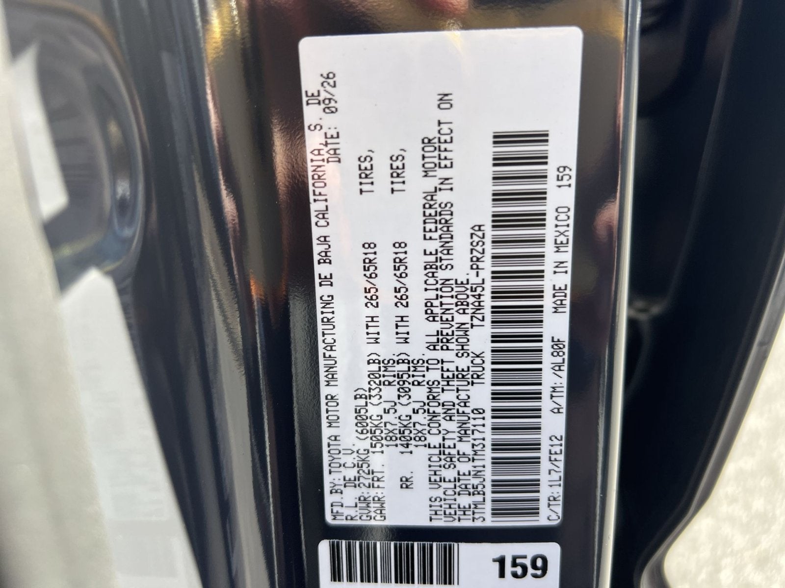 2026 Toyota Tacoma TRD Sport
