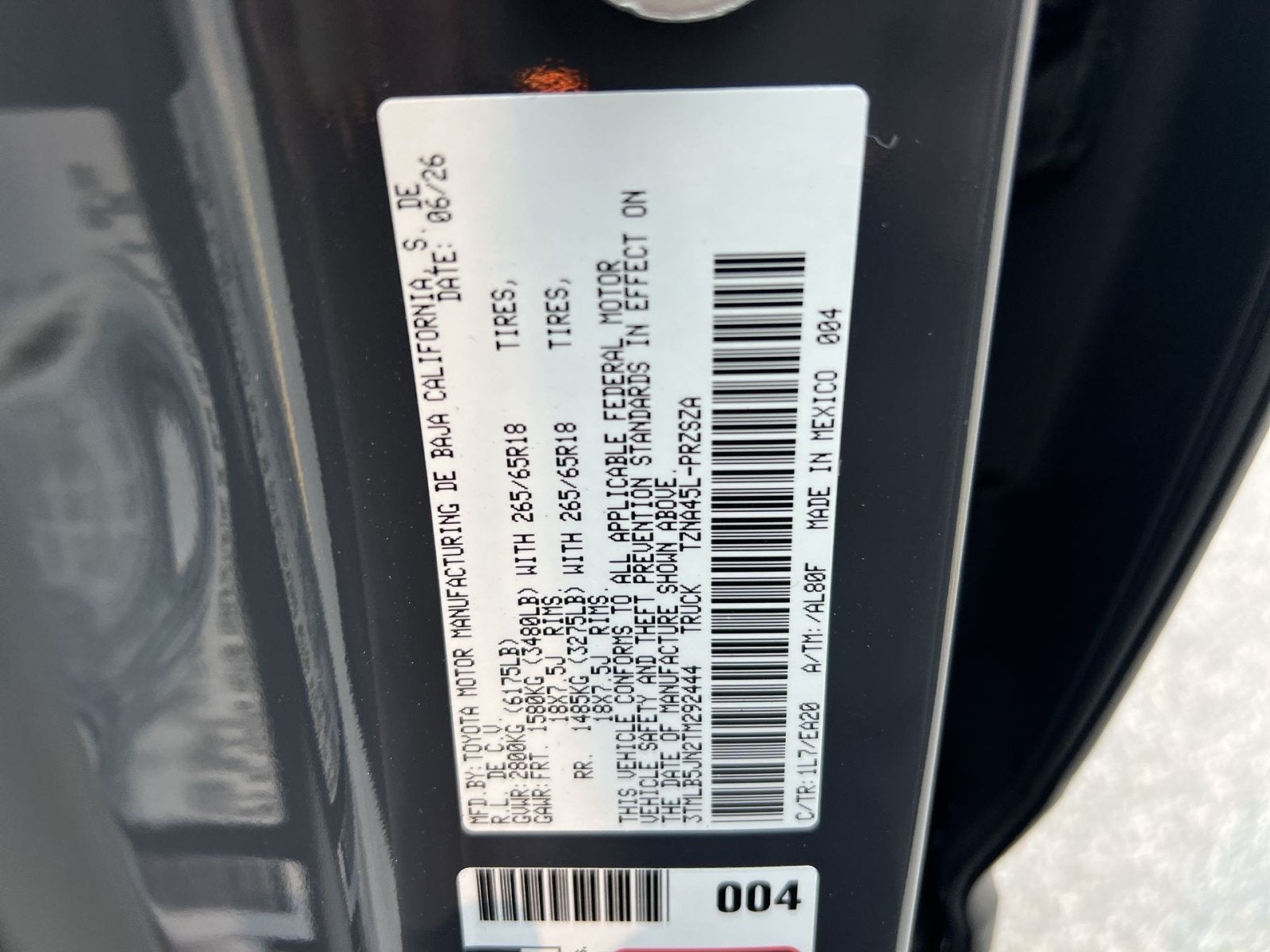 2026 Toyota Tacoma TRD Sport