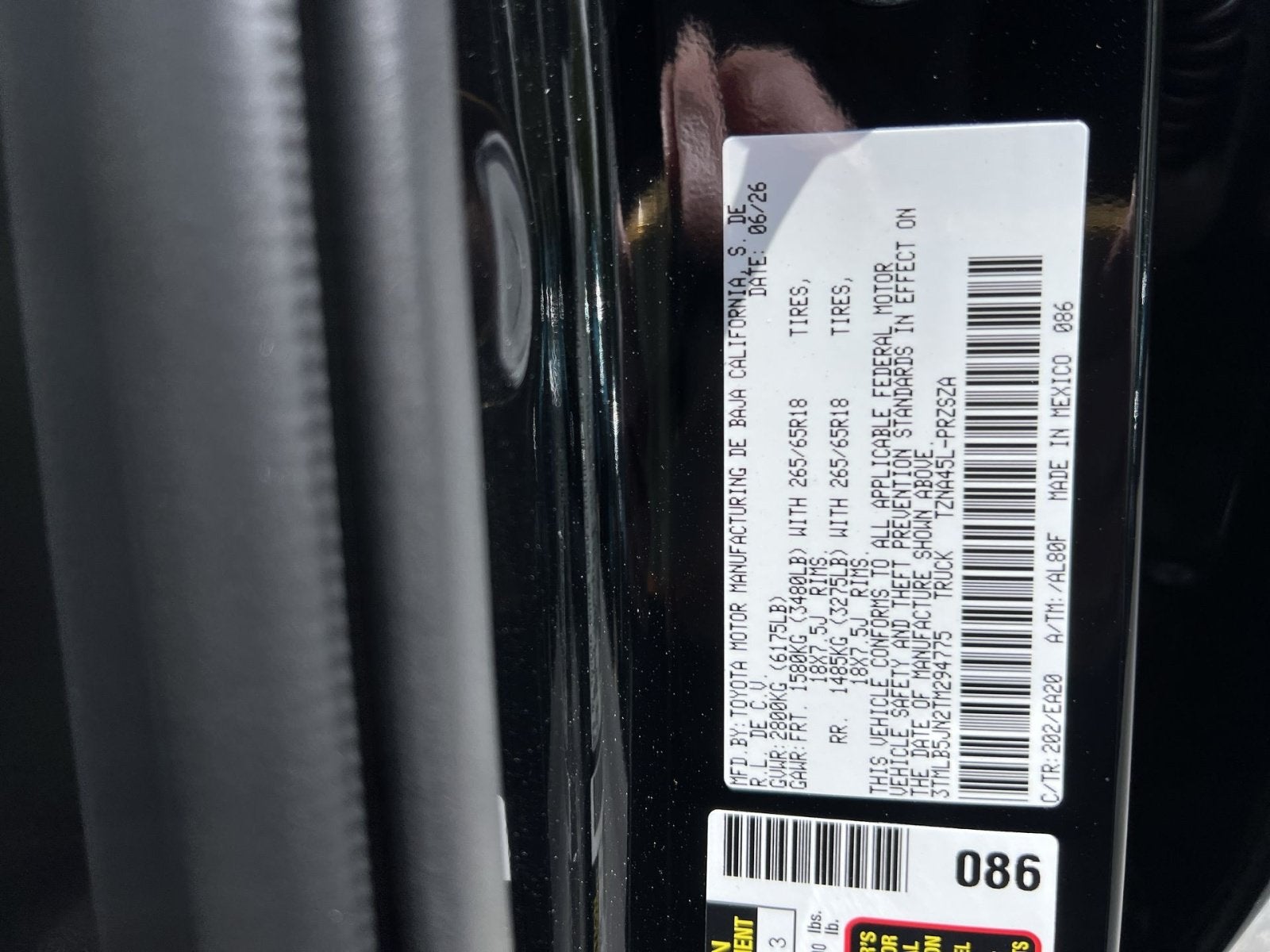 2026 Toyota Tacoma TRD Sport