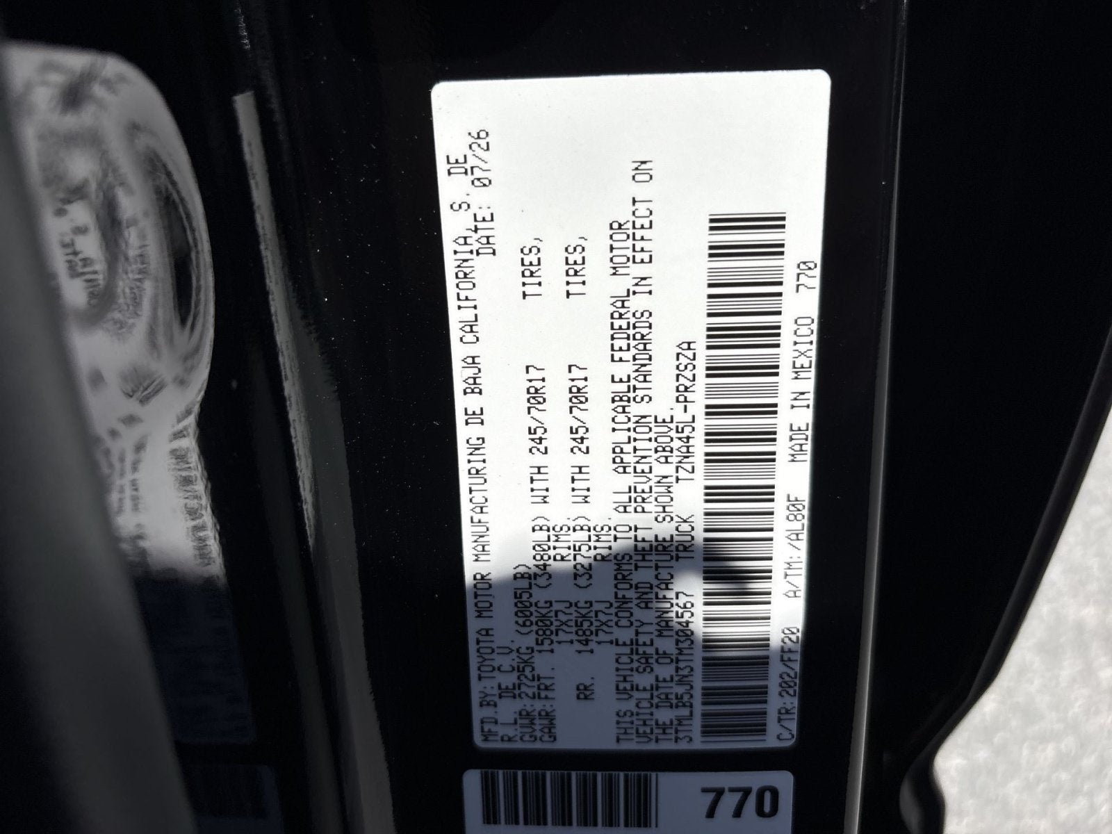 2026 Toyota Tacoma SR5