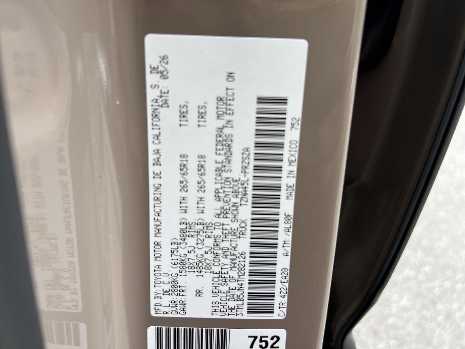 2026 Toyota Tacoma TRD Sport
