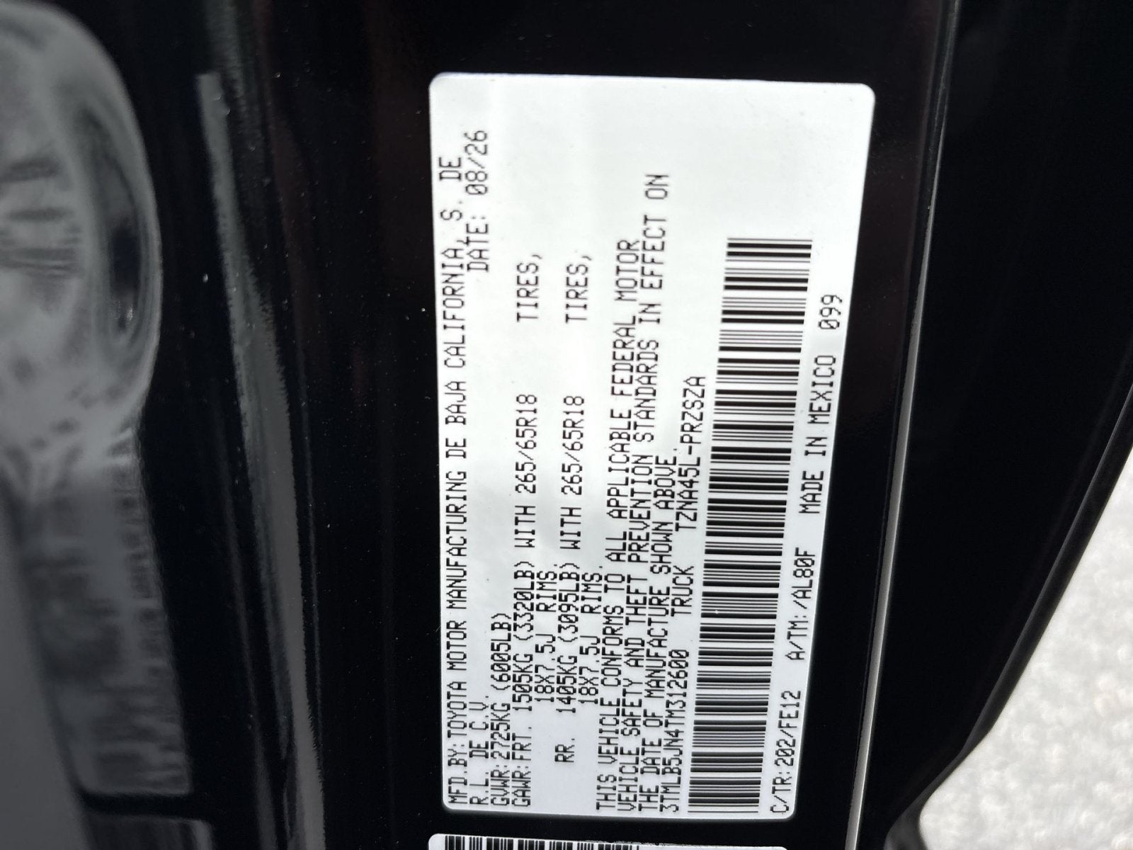 2026 Toyota Tacoma TRD Sport