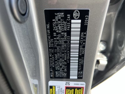 2026 Toyota Camry SE