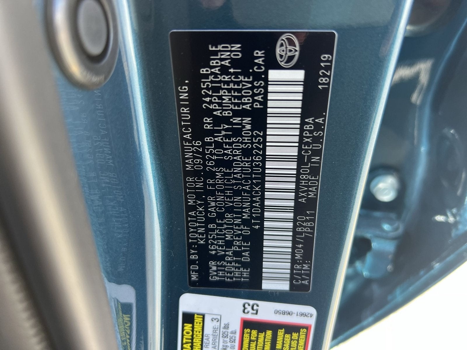 2026 Toyota Camry XSE