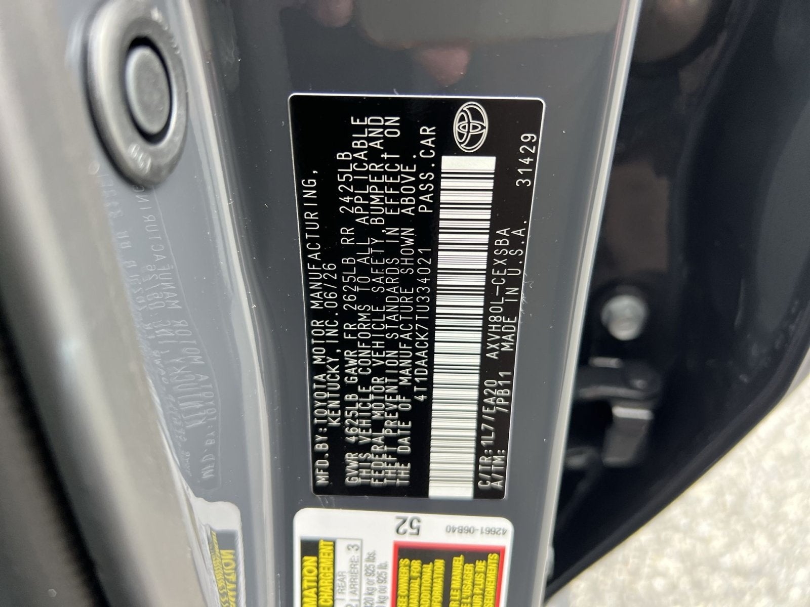 2026 Toyota Camry SE