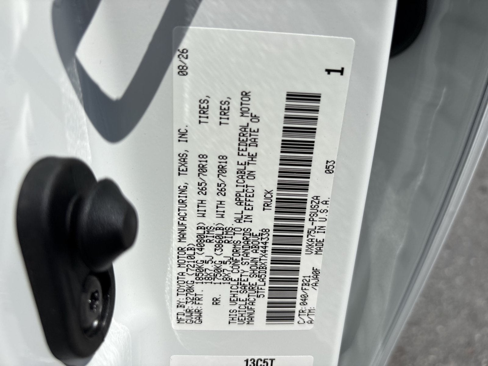 2026 Toyota Tundra SR5