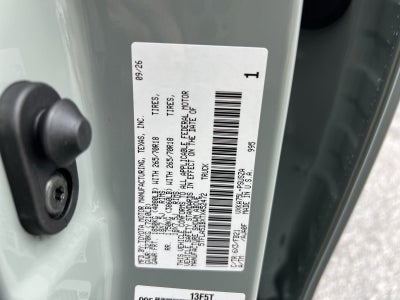 2026 Toyota Tundra SR5