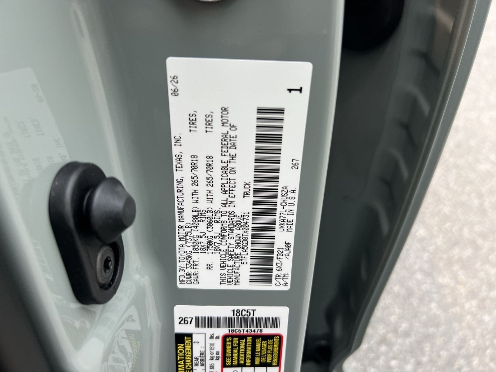 2026 Toyota Tundra SR5