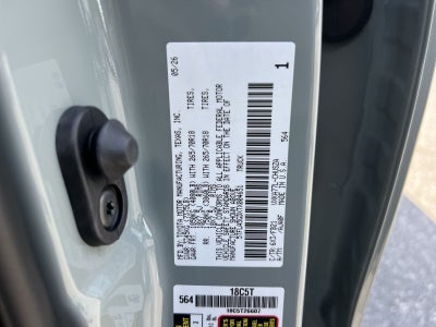 2026 Toyota Tundra SR5