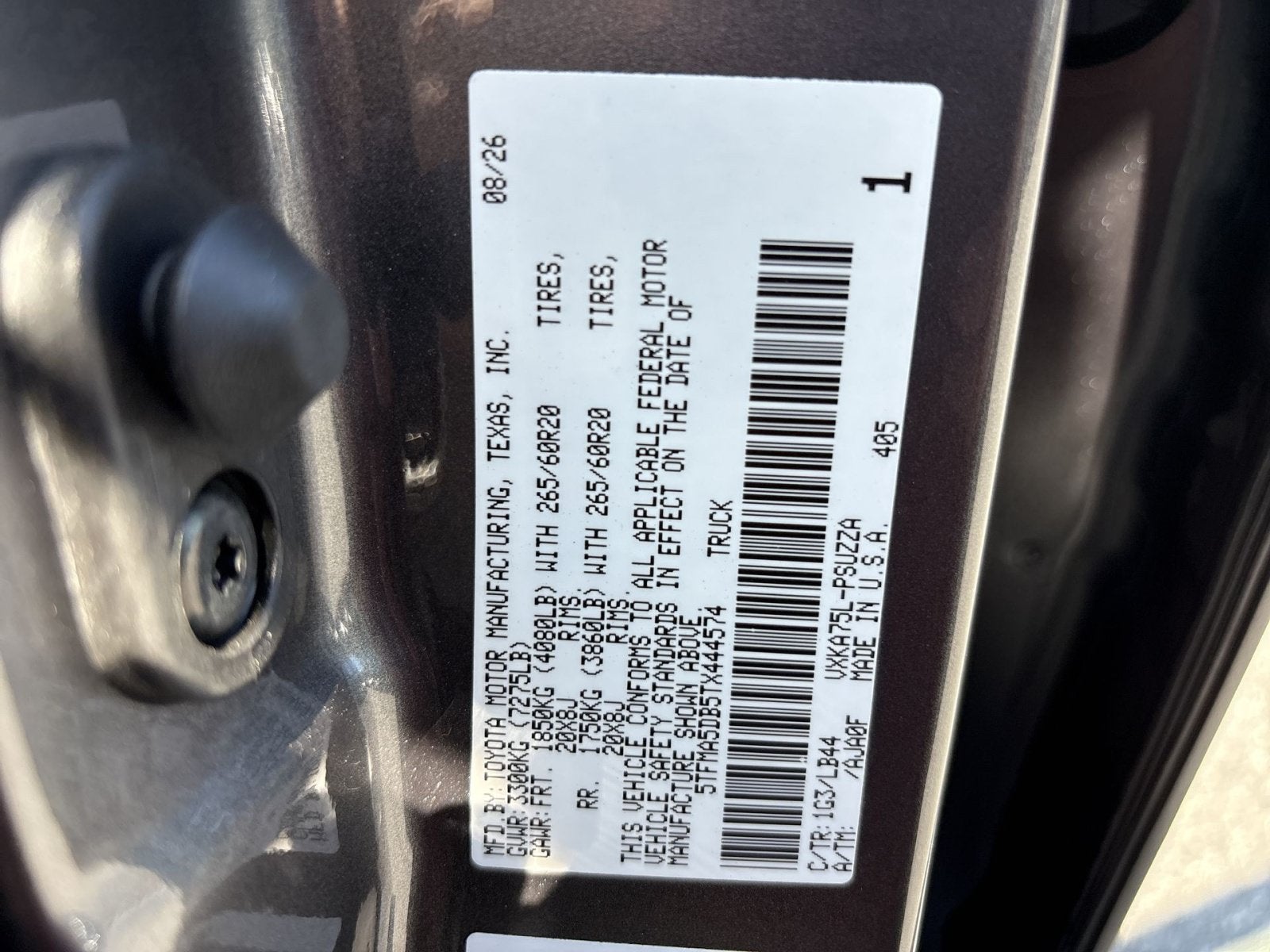2026 Toyota Tundra 1794 Edition