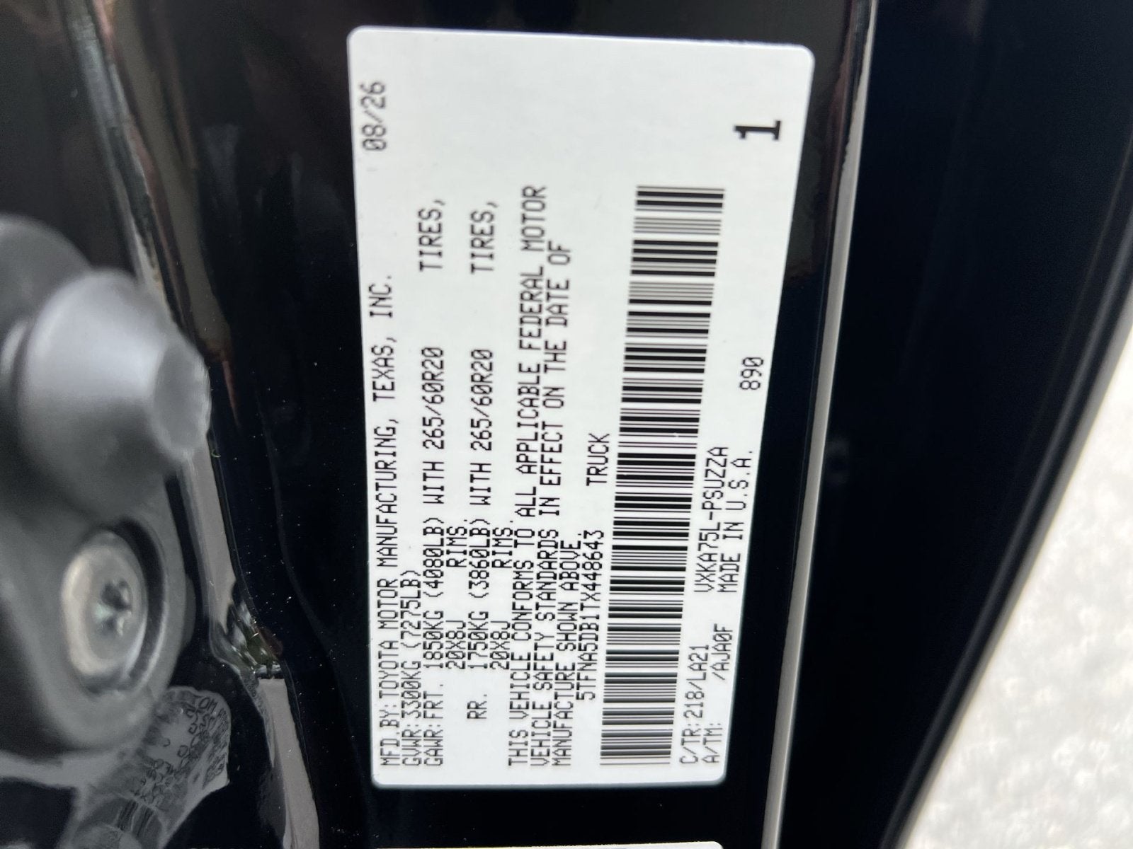 2026 Toyota Tundra Platinum