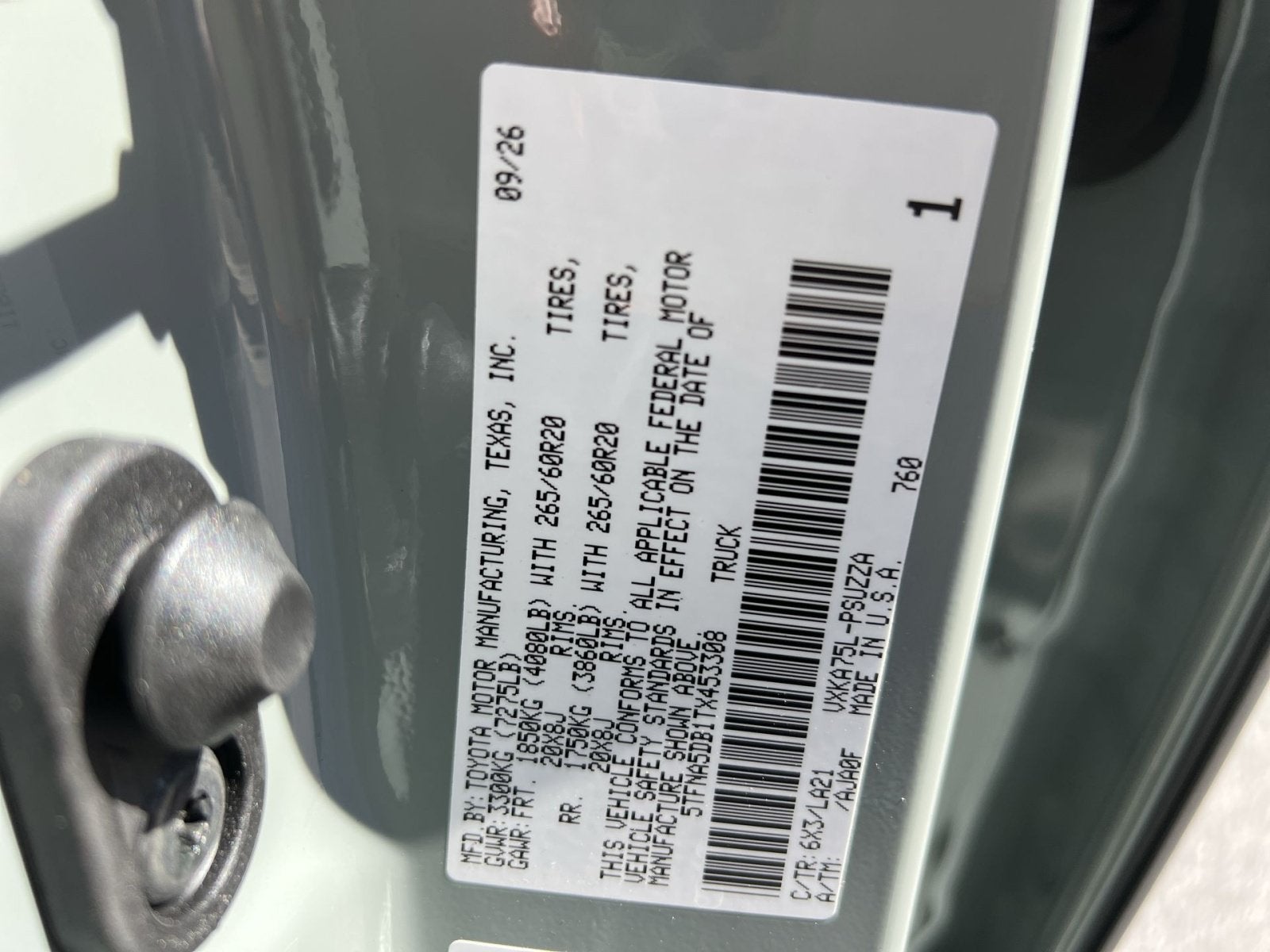 2026 Toyota Tundra Platinum