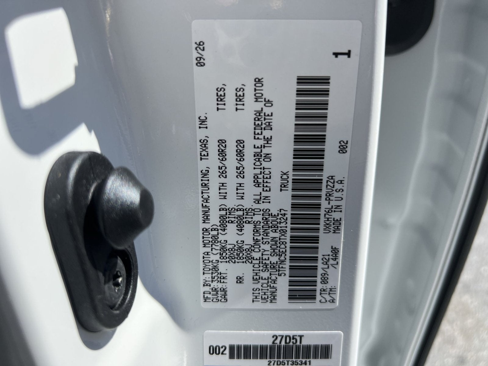 2026 Toyota Tundra Hybrid Platinum