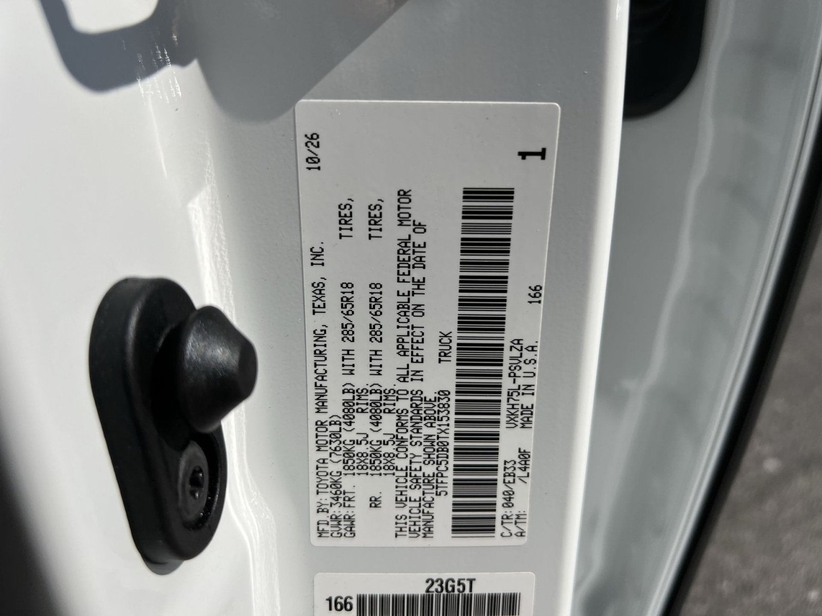 2026 Toyota Tundra Hybrid TRD Pro