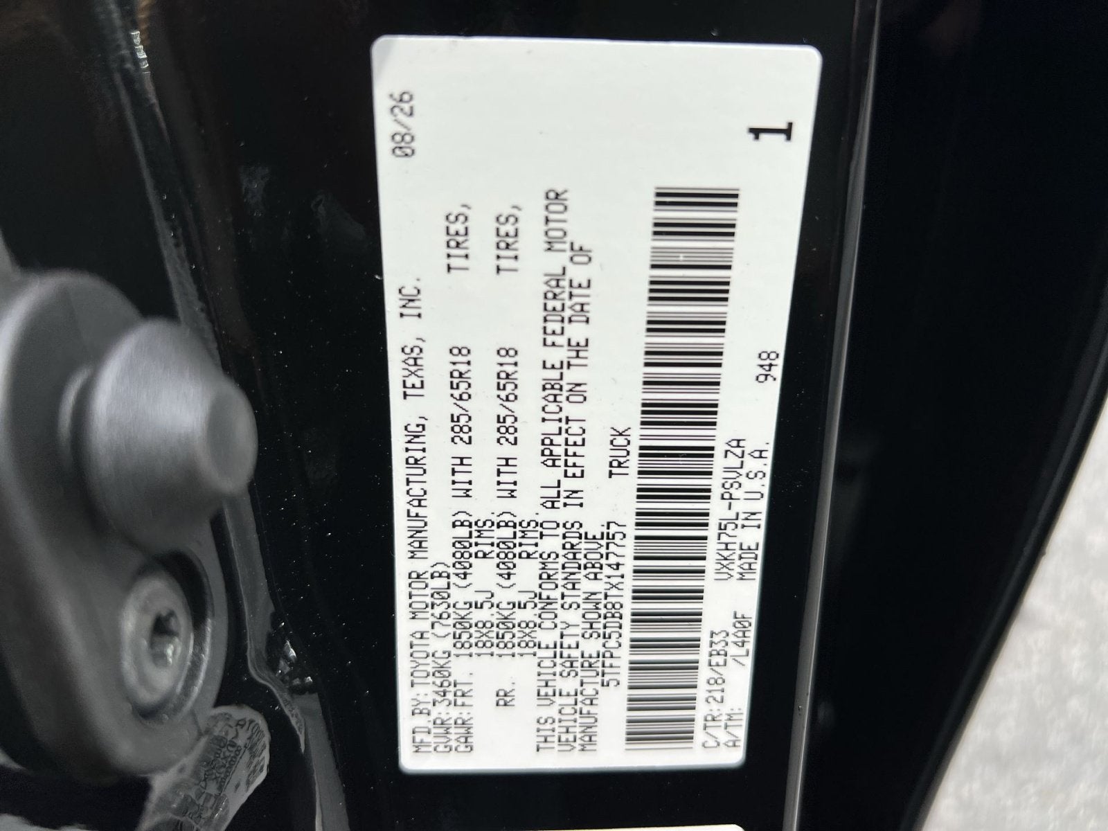 2026 Toyota Tundra Hybrid TRD Pro