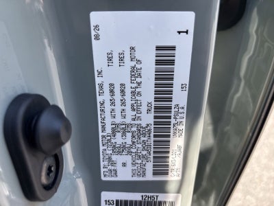 2026 Toyota Tundra Limited