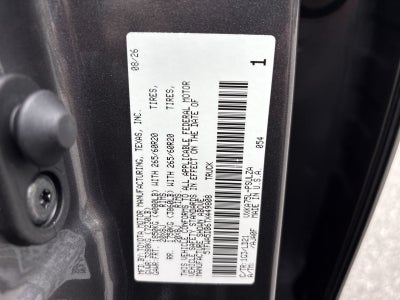 2026 Toyota Tundra Limited