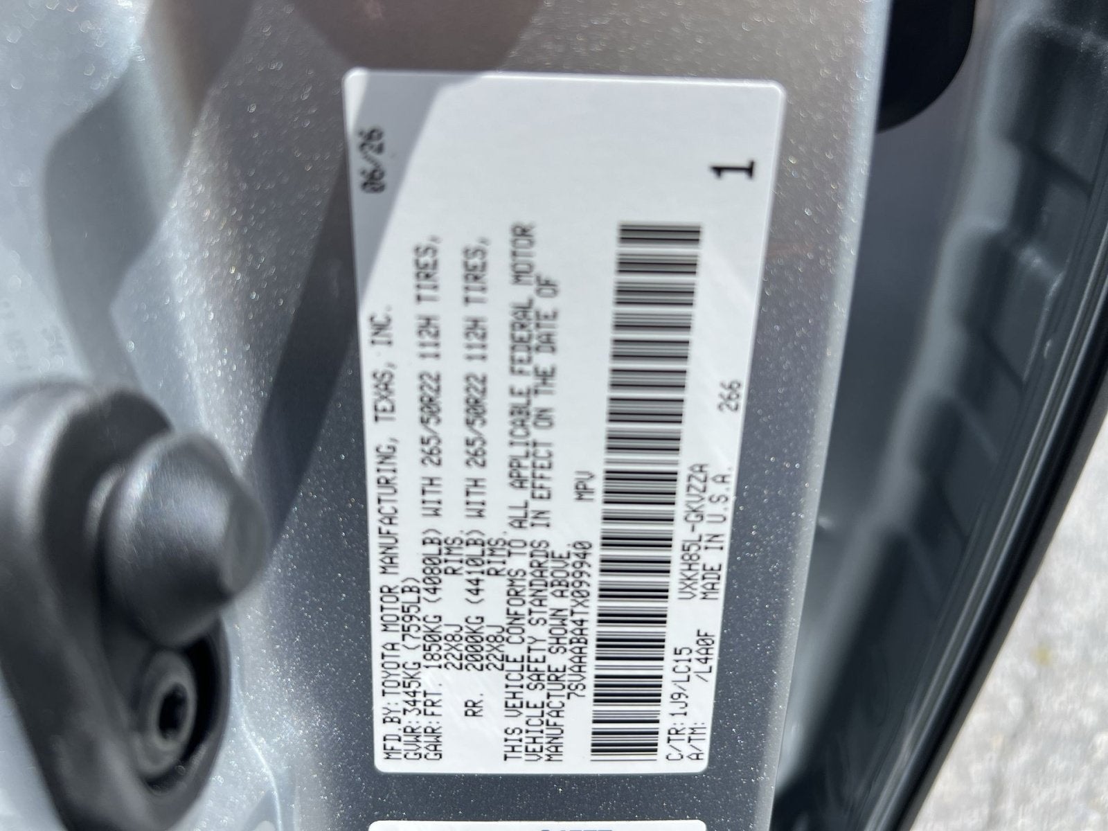 2026 Toyota Sequoia Capstone