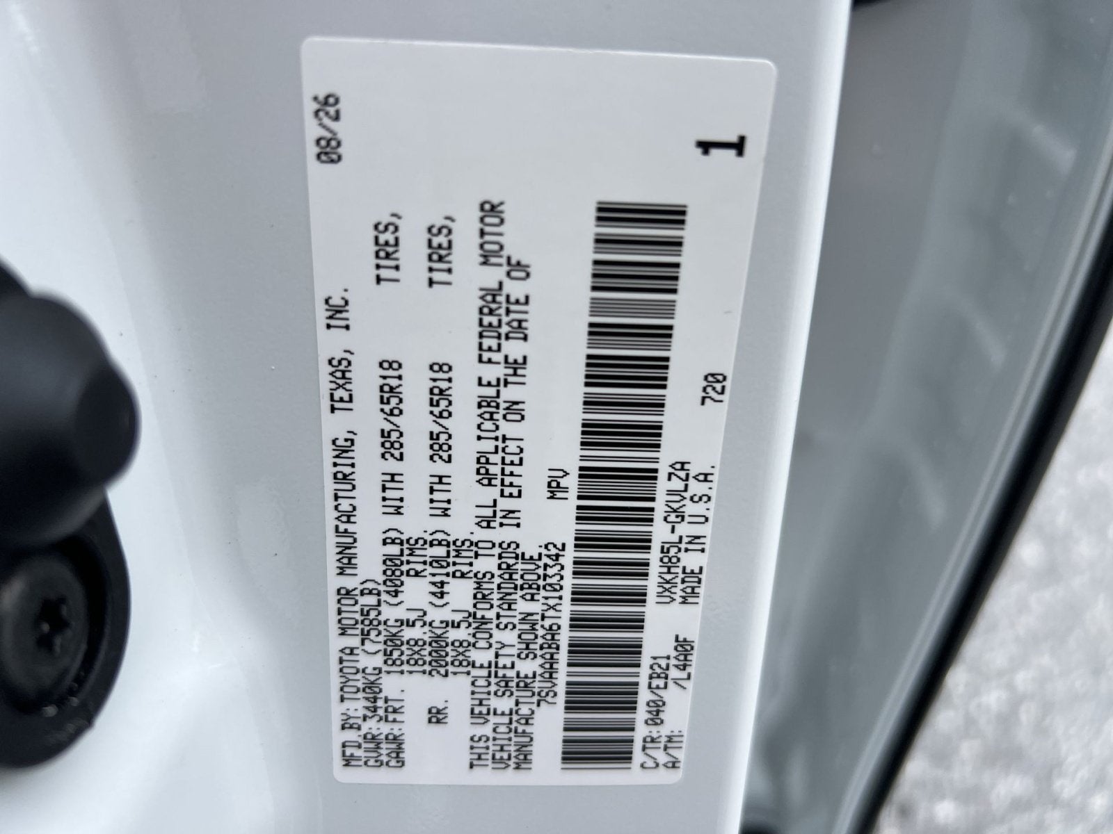 2026 Toyota Sequoia TRD Pro