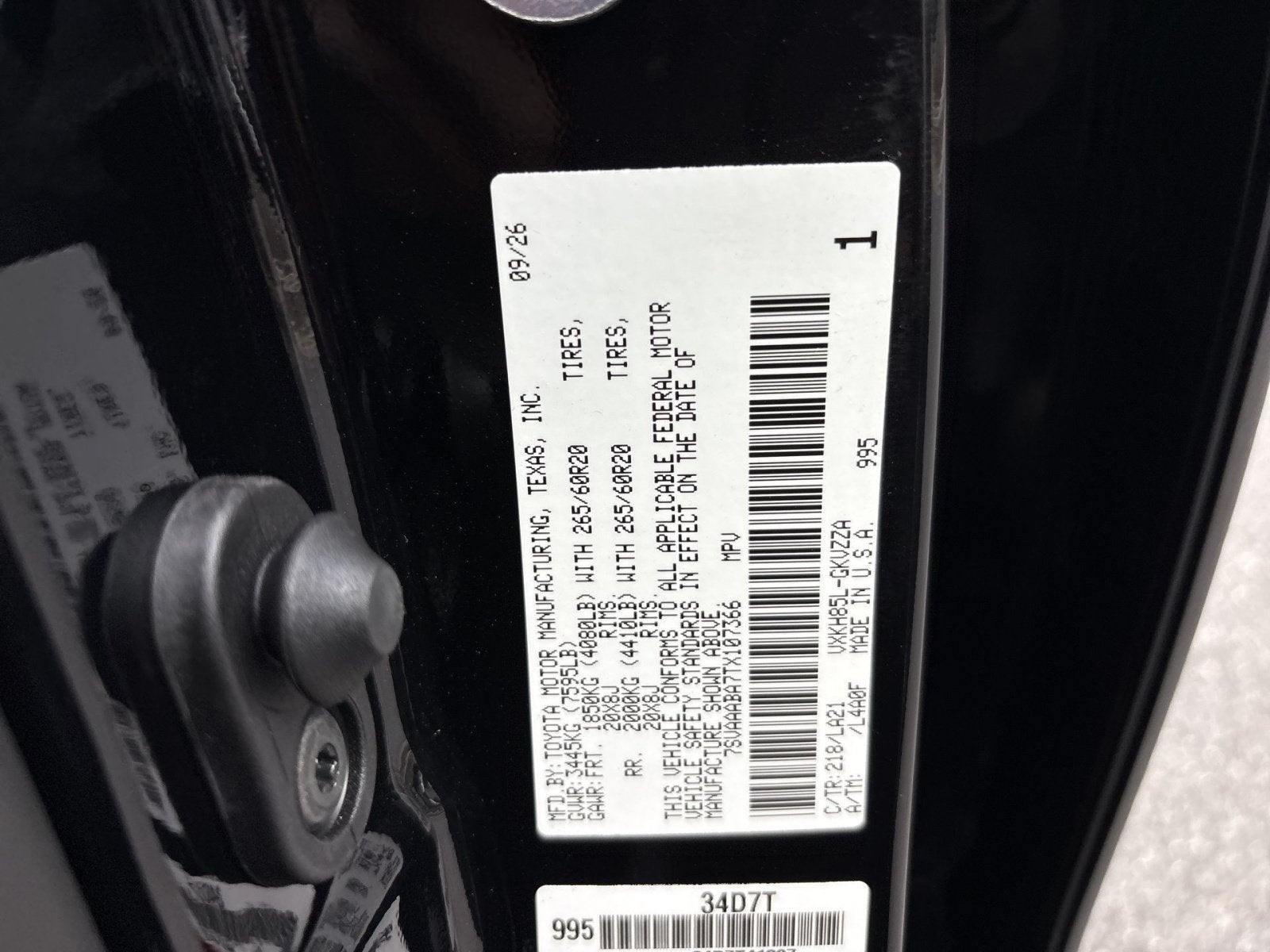 2026 Toyota Sequoia Platinum