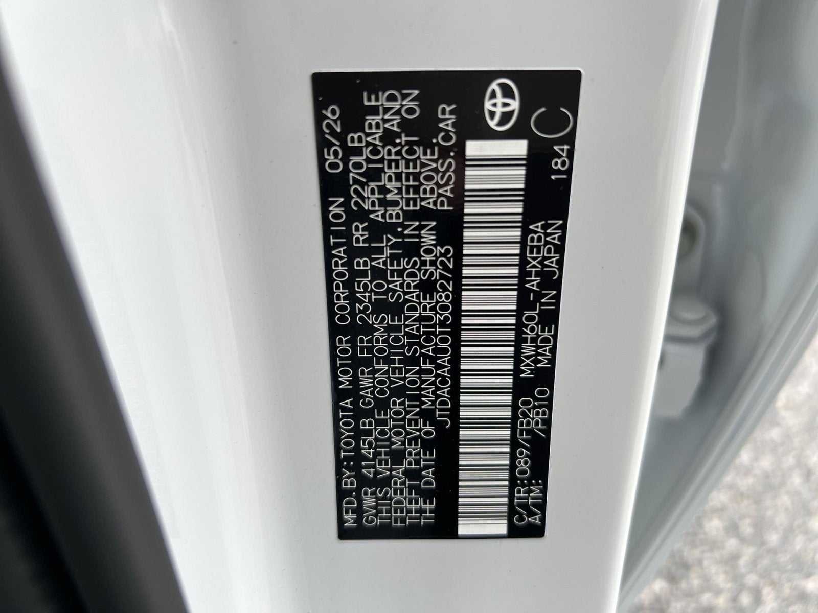2026 Toyota Prius LE