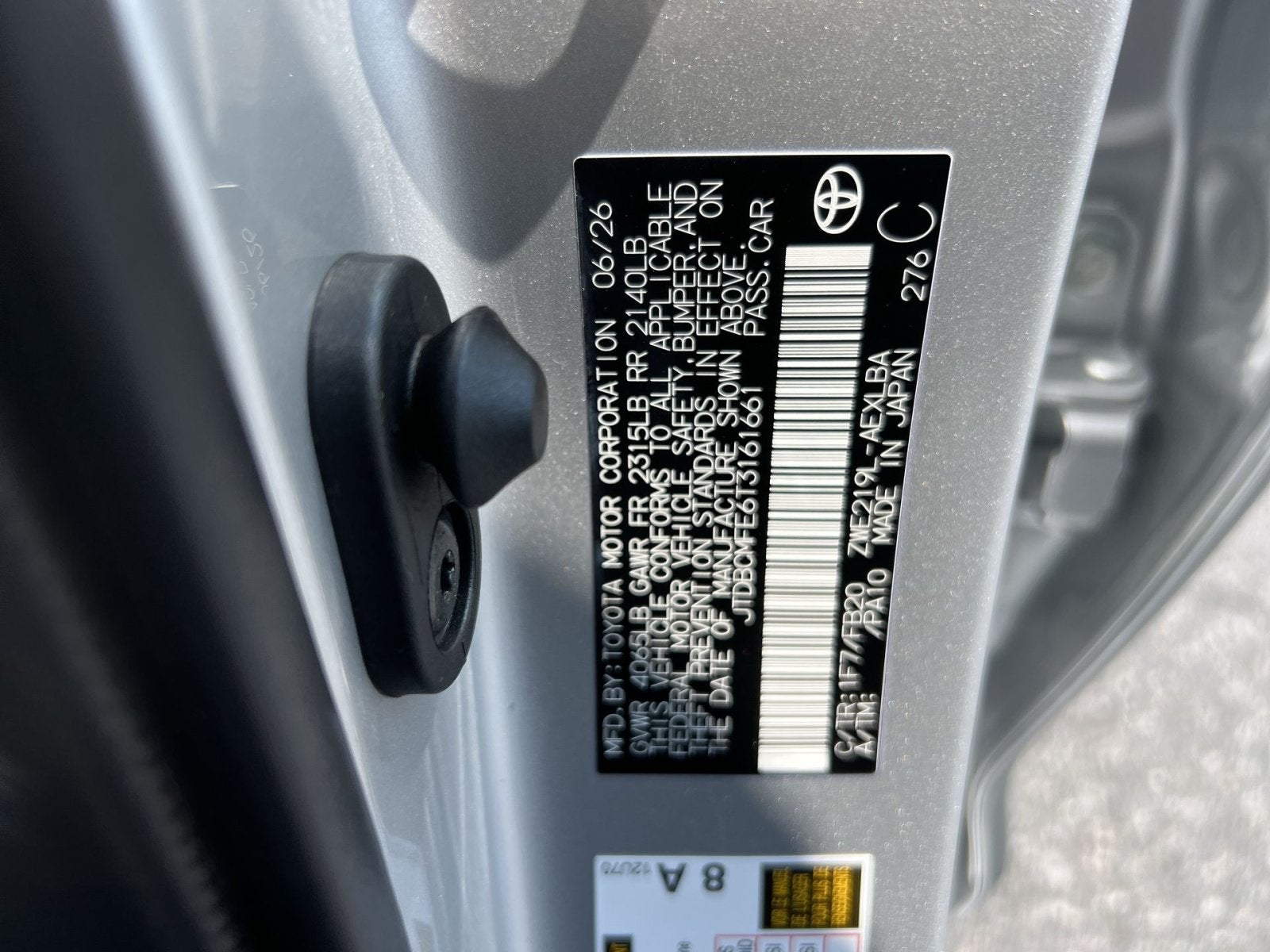 2026 Toyota Corolla Hybrid LE