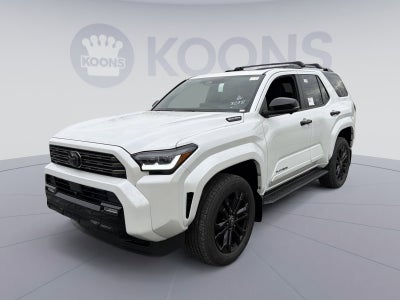 2025 Toyota 4Runner i-FORCE MAX Hybrid Platinum