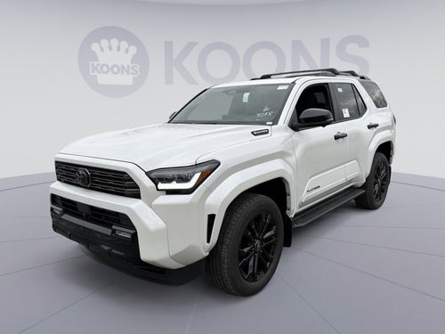 2025 Toyota 4Runner i-FORCE MAX Hybrid Platinum
