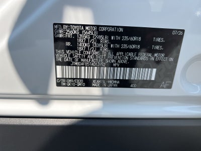 2026 Toyota bZ XLE