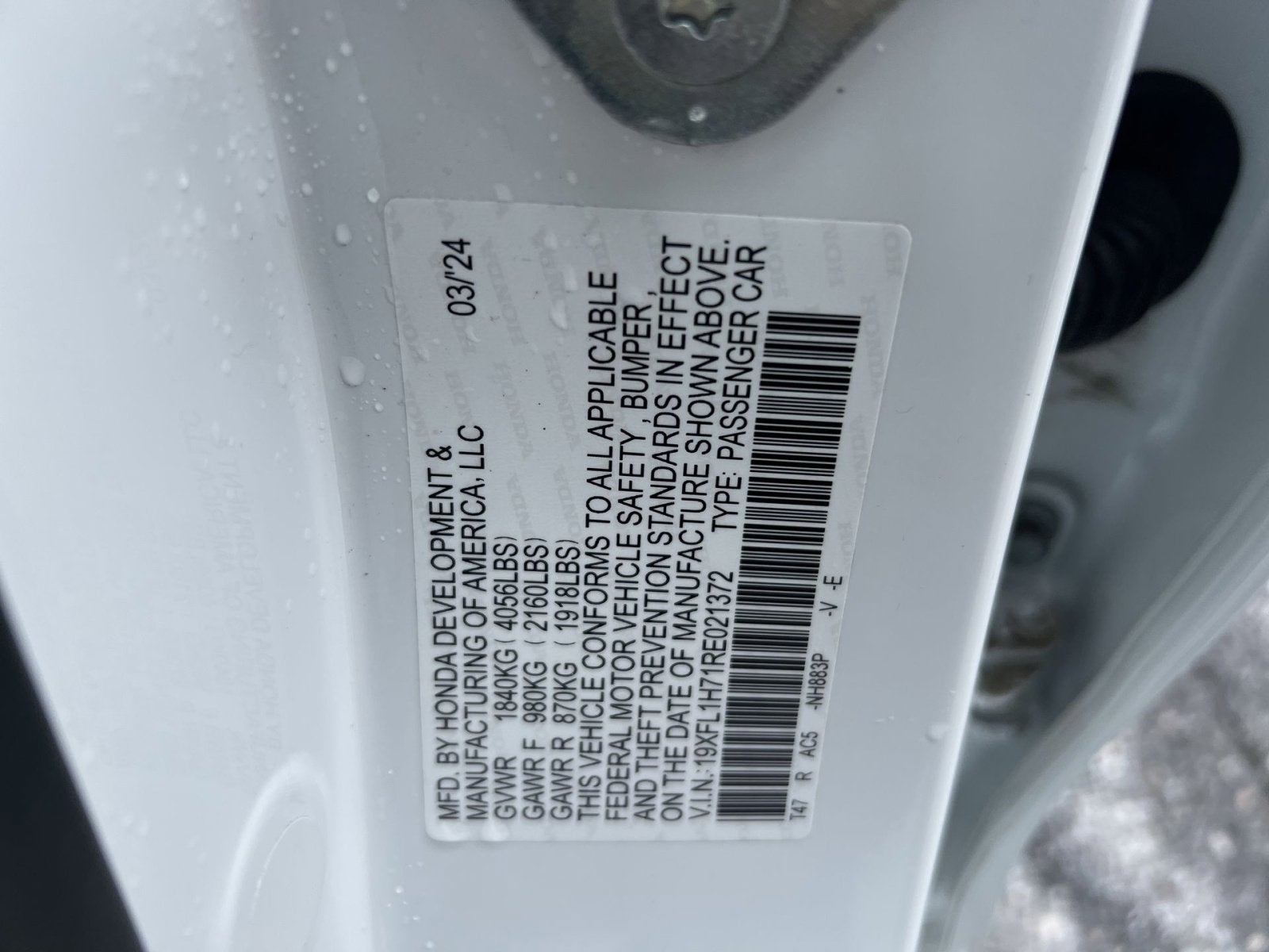 2024 Honda Civic EX-L