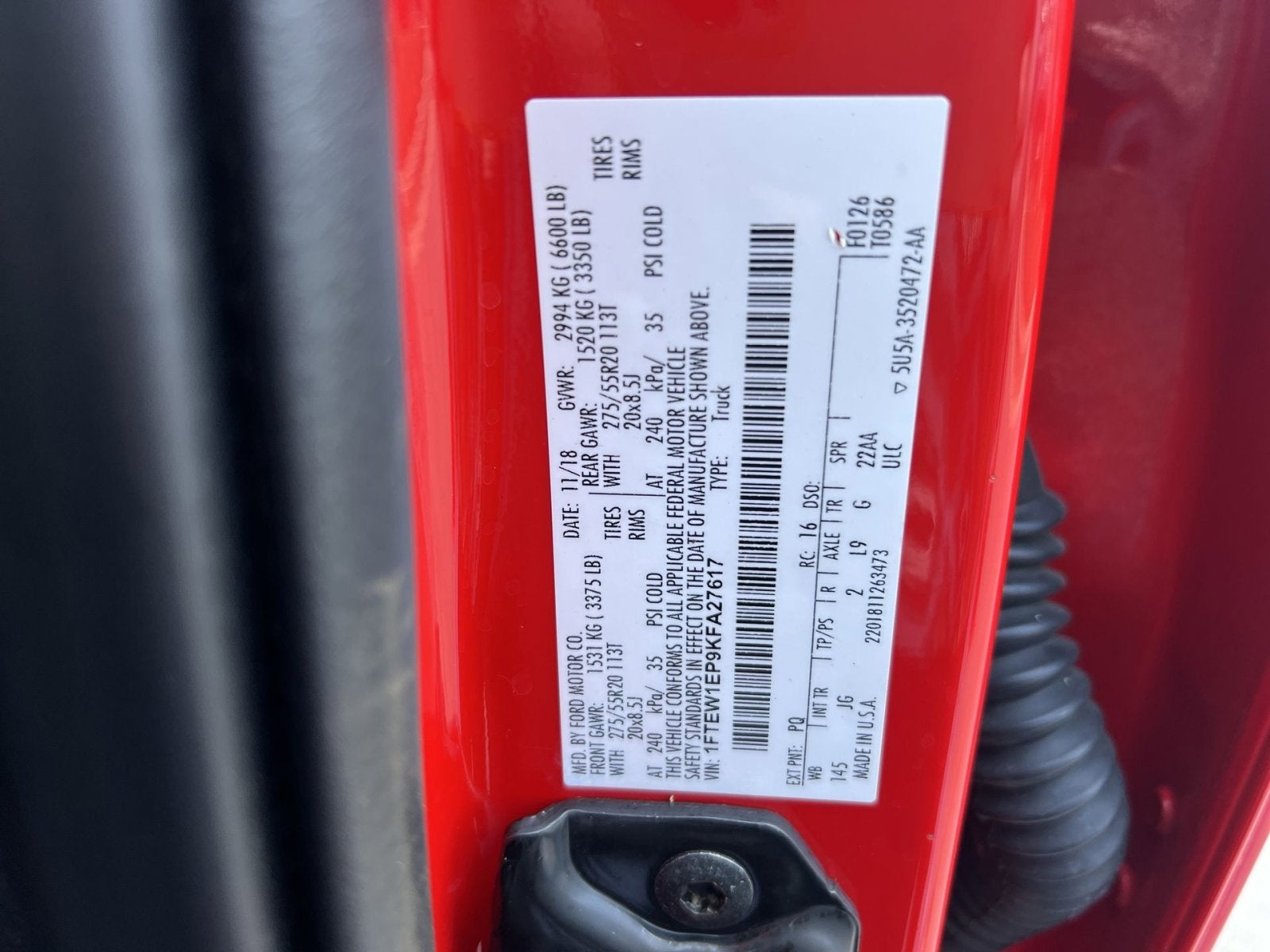 2019 Ford F-150 XL