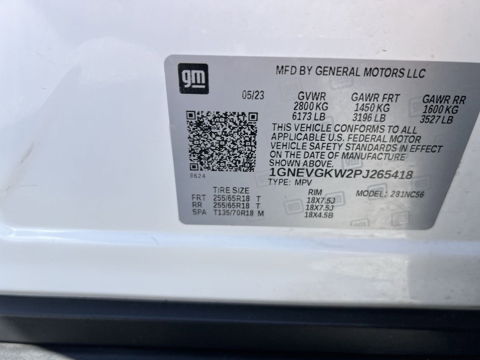 2023 Chevrolet Traverse LT