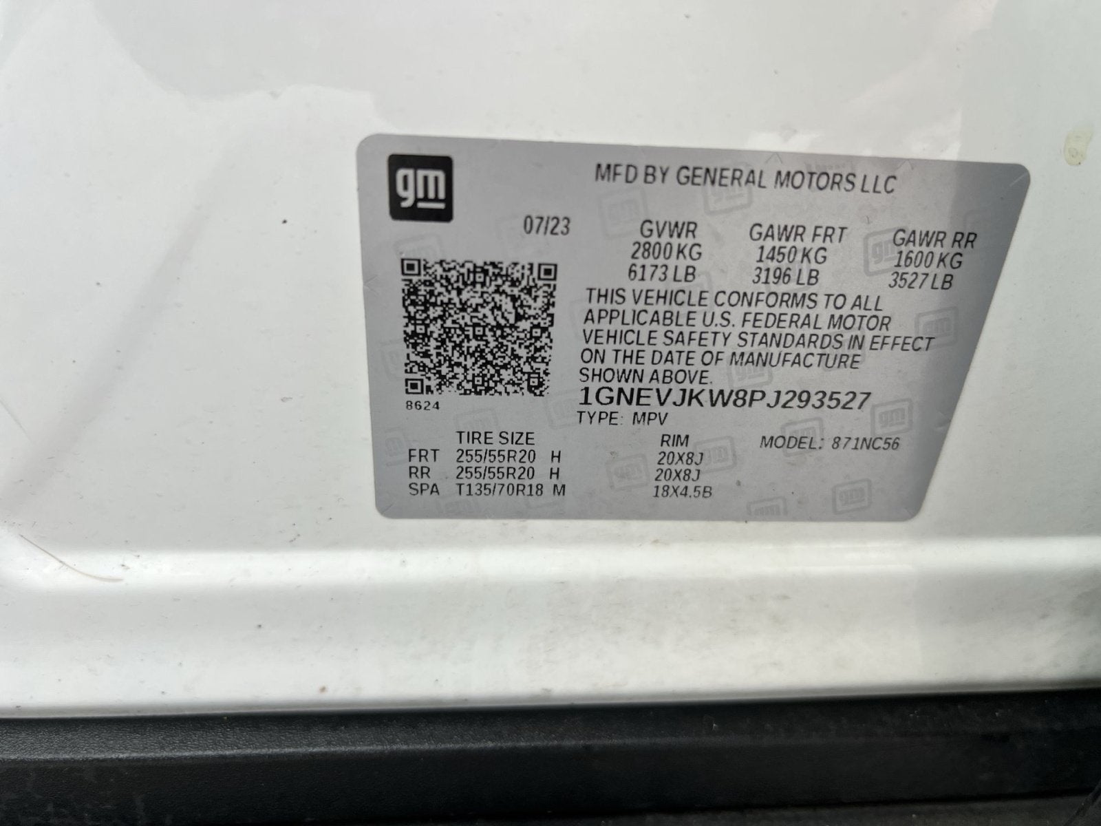 2023 Chevrolet Traverse RS