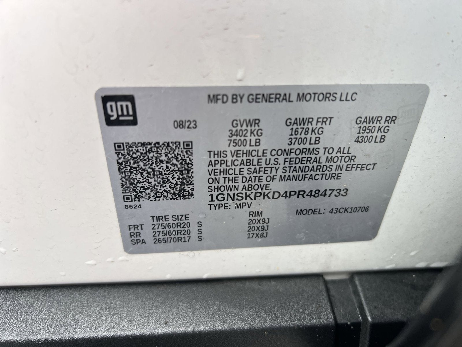 2023 Chevrolet Tahoe Z71