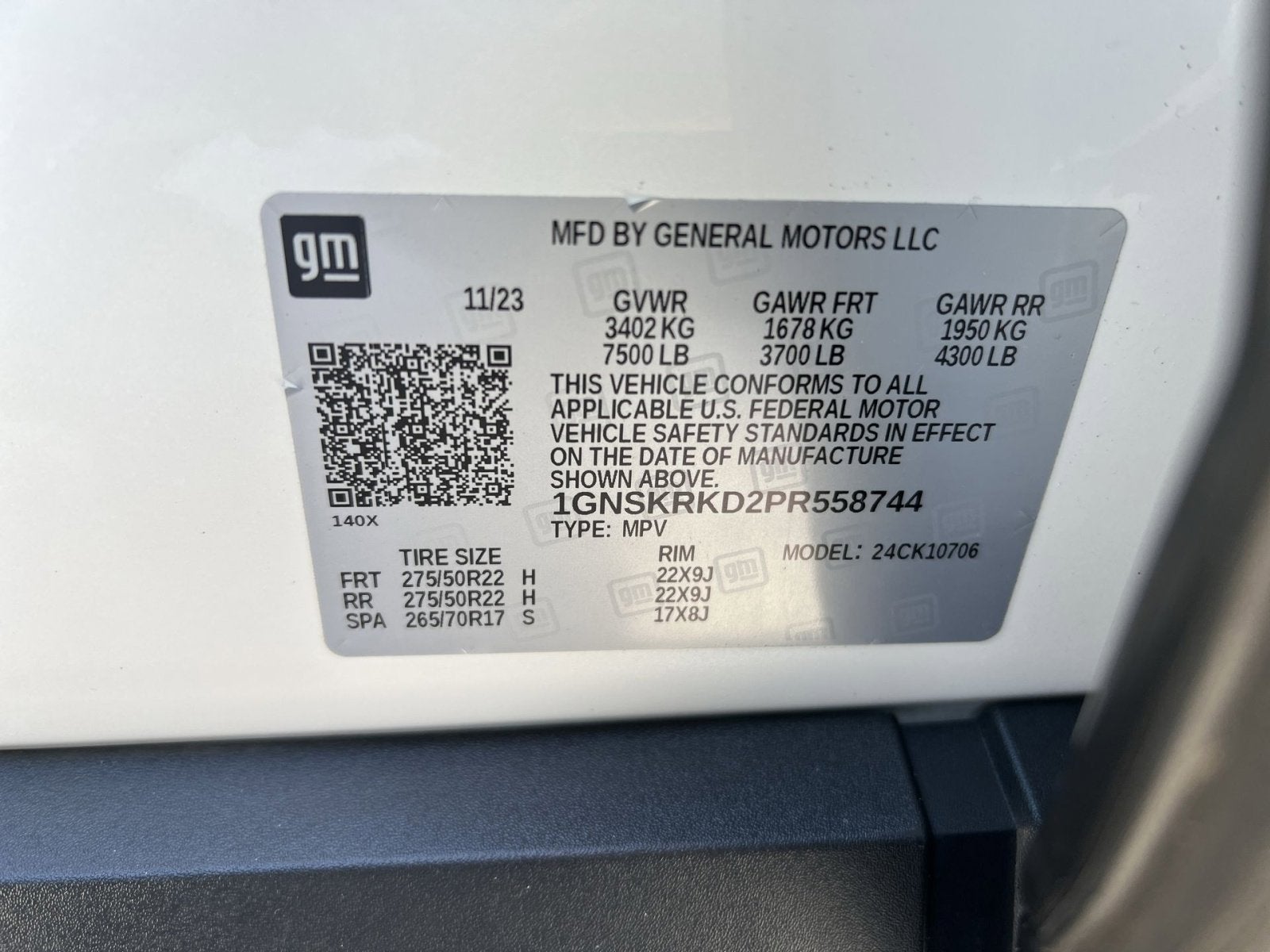 2023 Chevrolet Tahoe RST