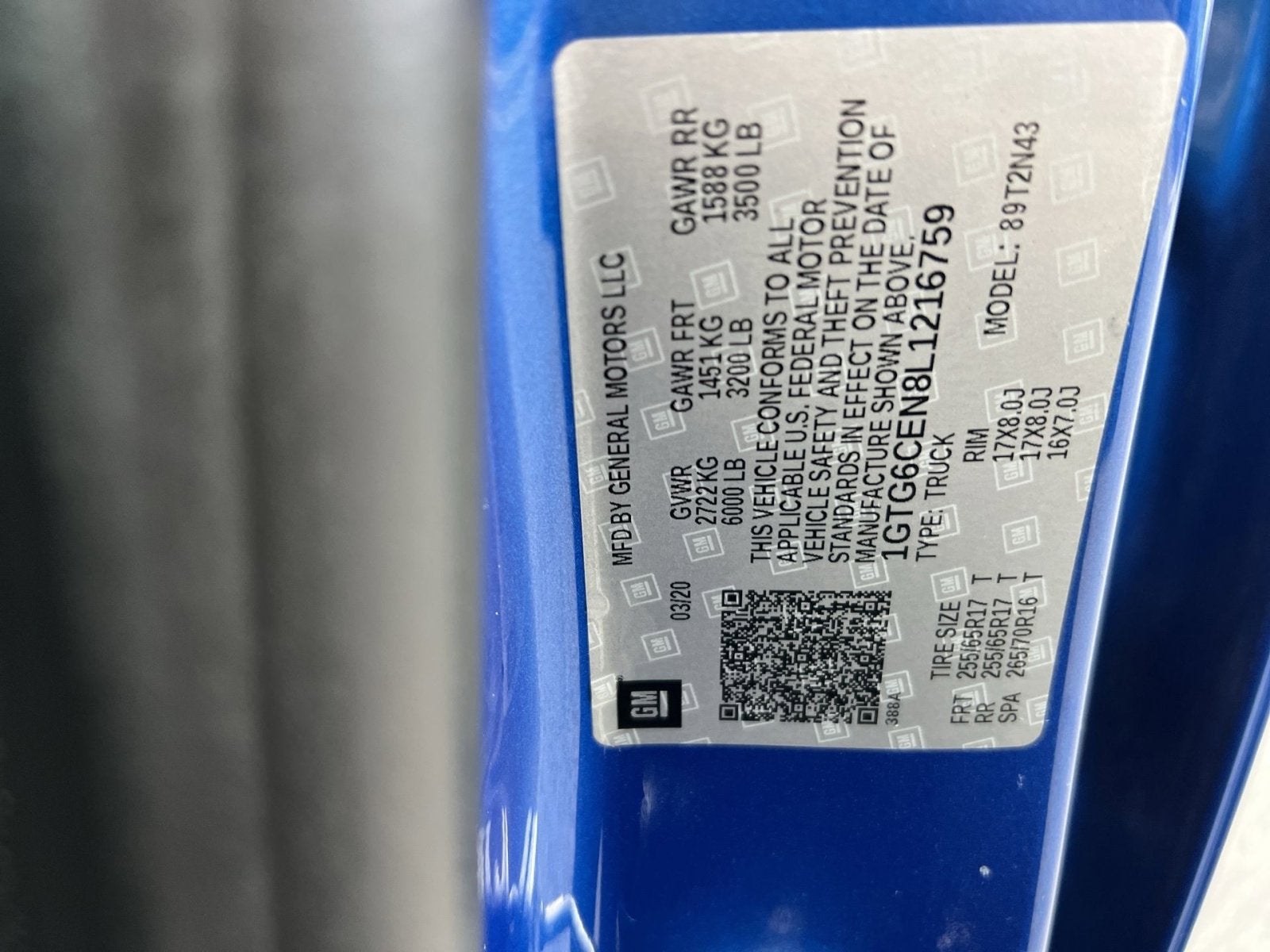 2020 GMC Canyon SLE1