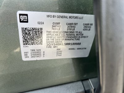 2024 Cadillac Escalade Premium Luxury