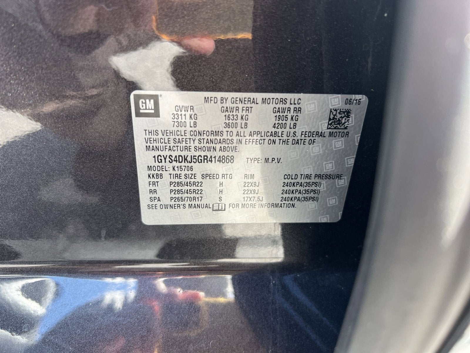 2016 Cadillac Escalade Platinum Edition