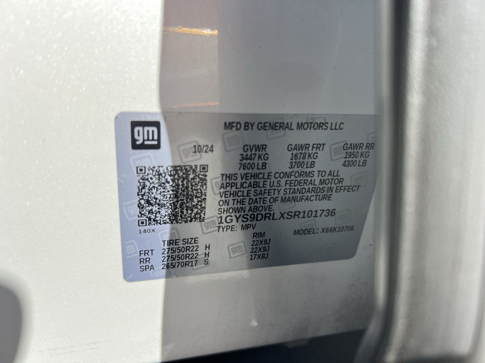 2025 Cadillac Escalade Premium Luxury Platinum