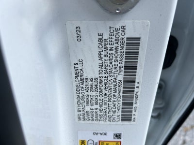 2023 Honda Accord EX