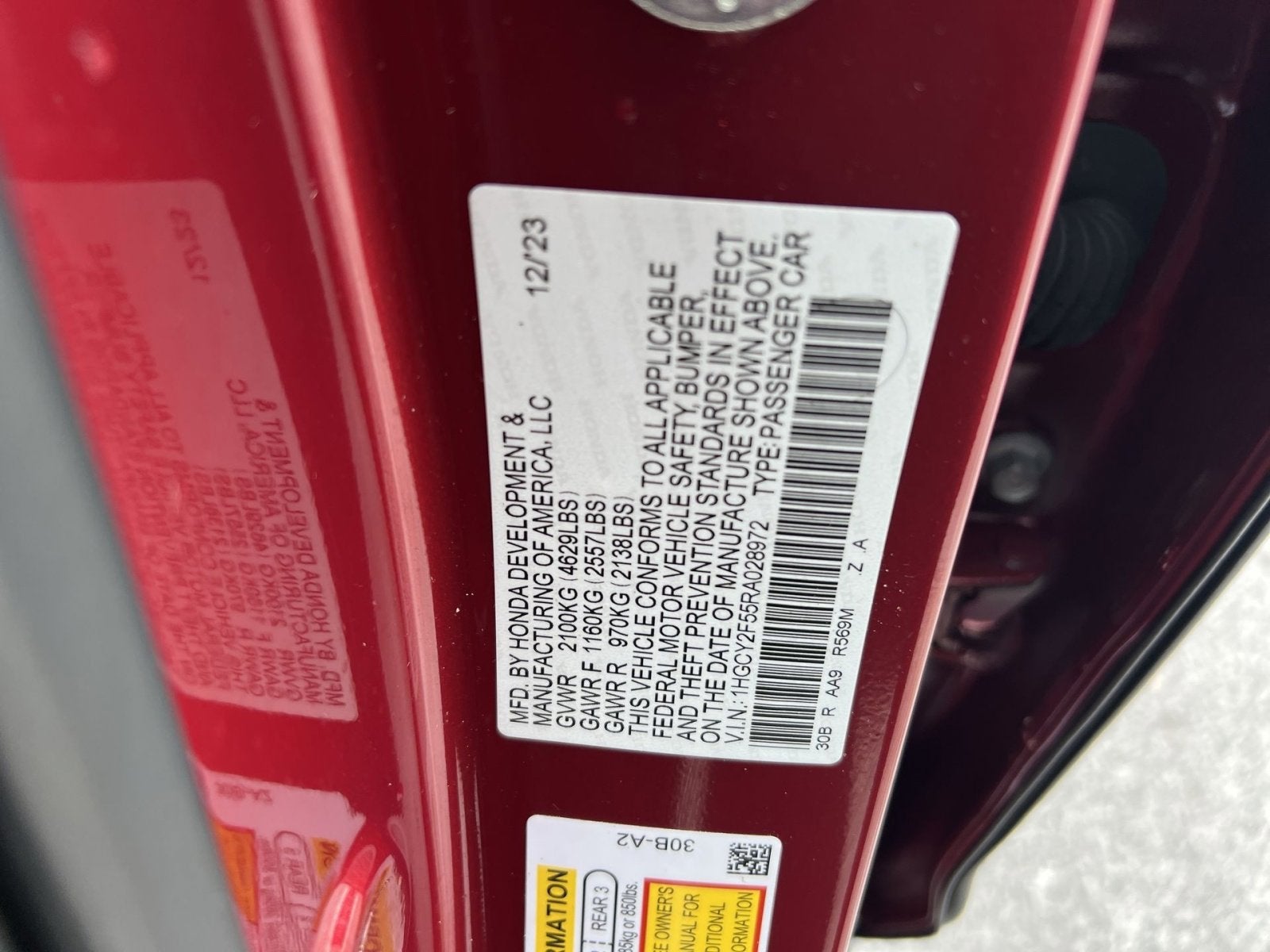 2024 Honda Accord Hybrid Sport