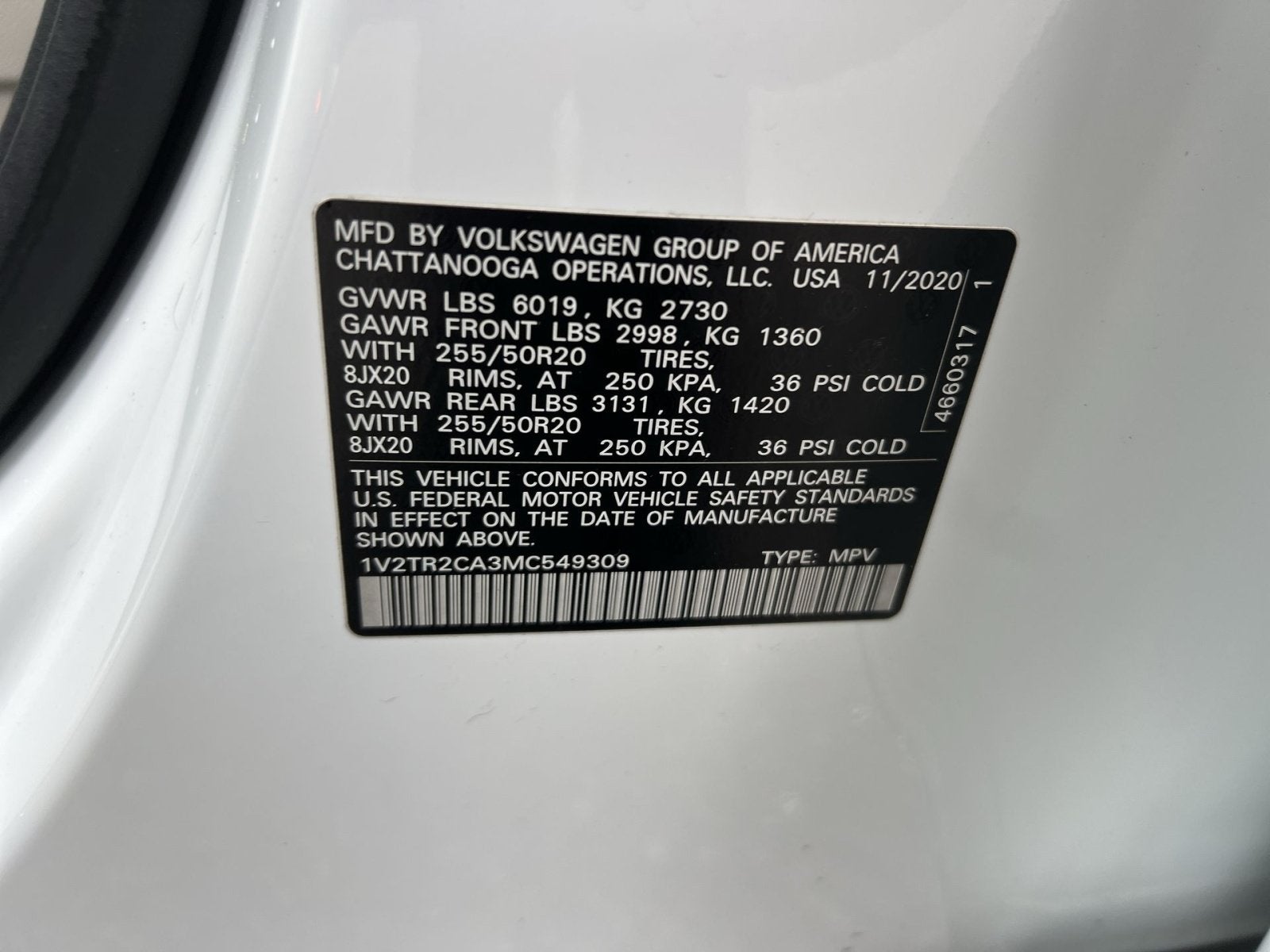 2021 Volkswagen Atlas SEL Premium