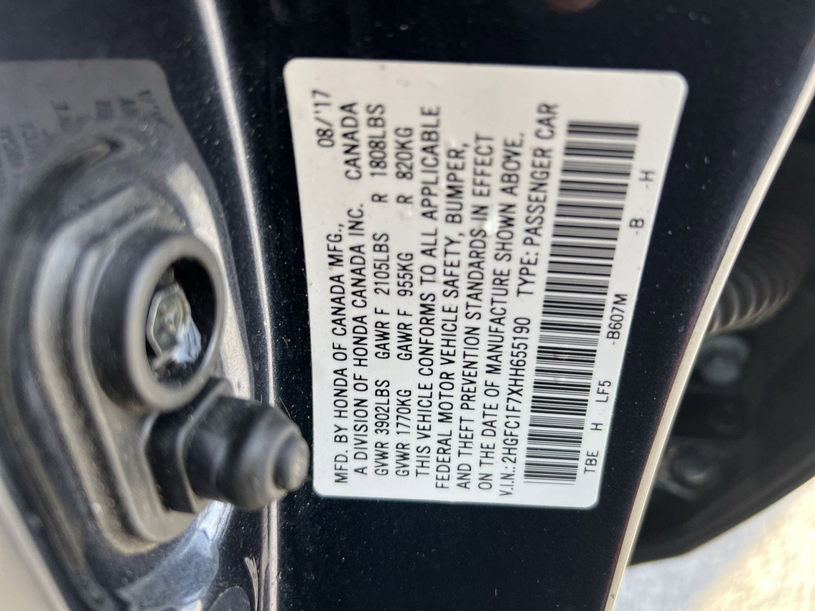 2017 Honda Civic EX-L