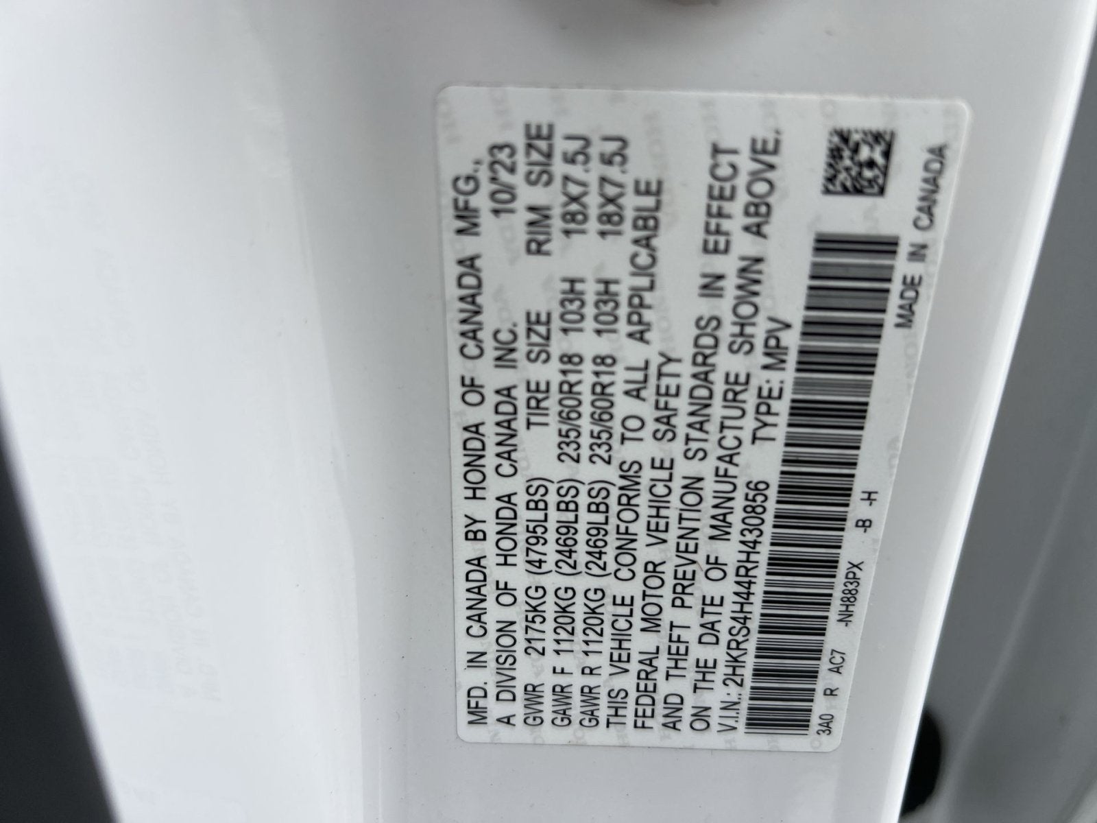 2024 Honda CR-V EX