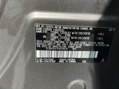 2015 Toyota RAV4 Limited