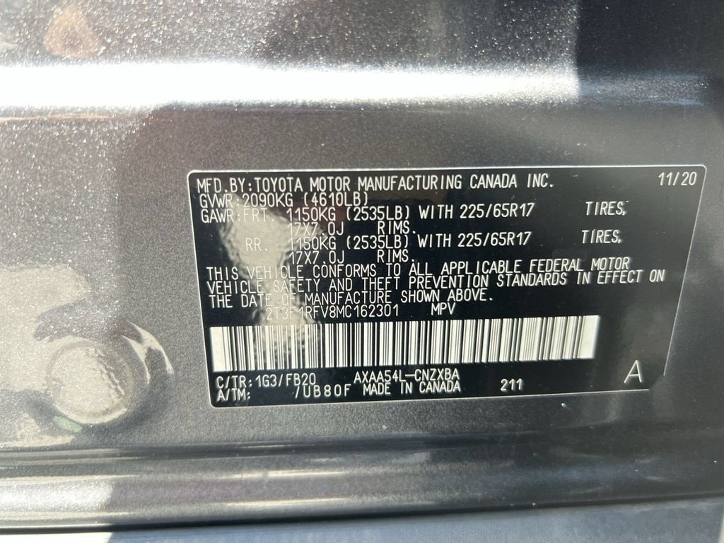 2021 Toyota RAV4 LE