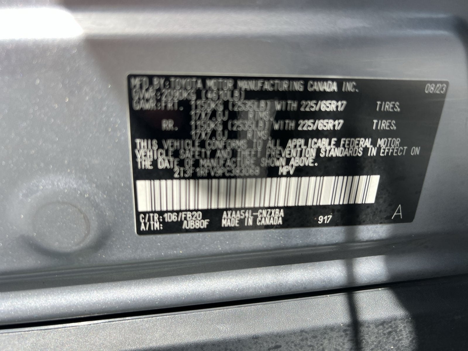 2023 Toyota RAV4 LE