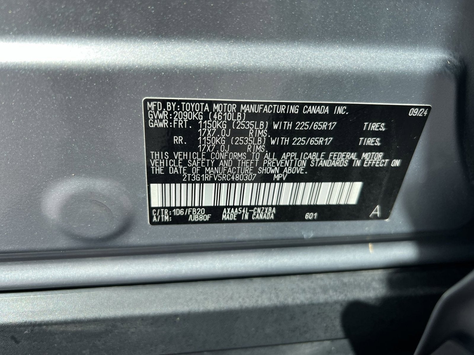 2024 Toyota RAV4 LE