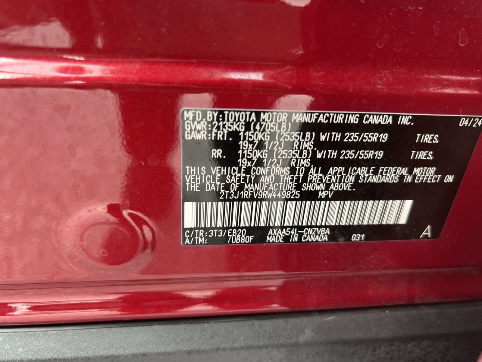 2024 Toyota RAV4 Adventure