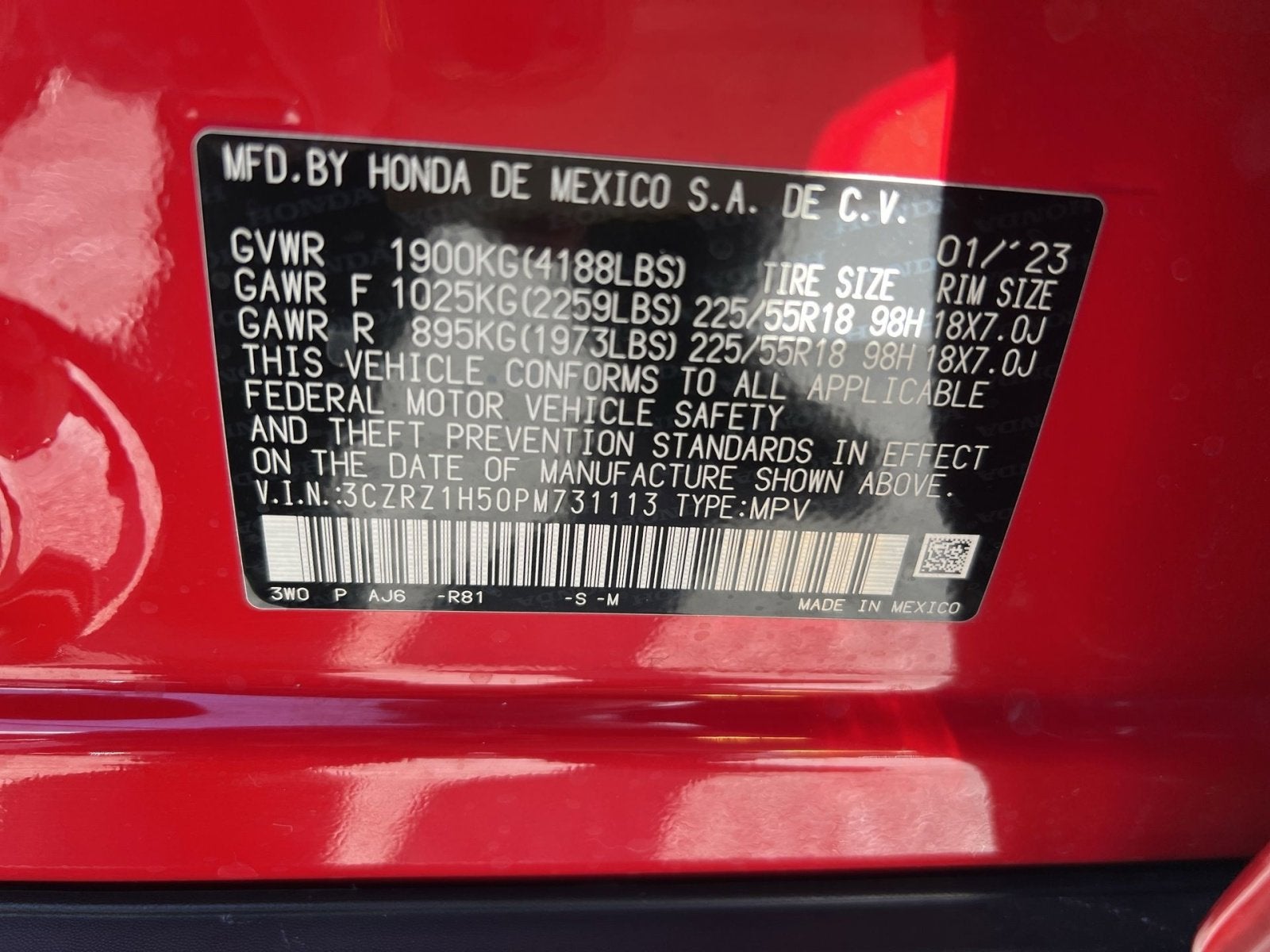 2023 Honda HR-V Sport